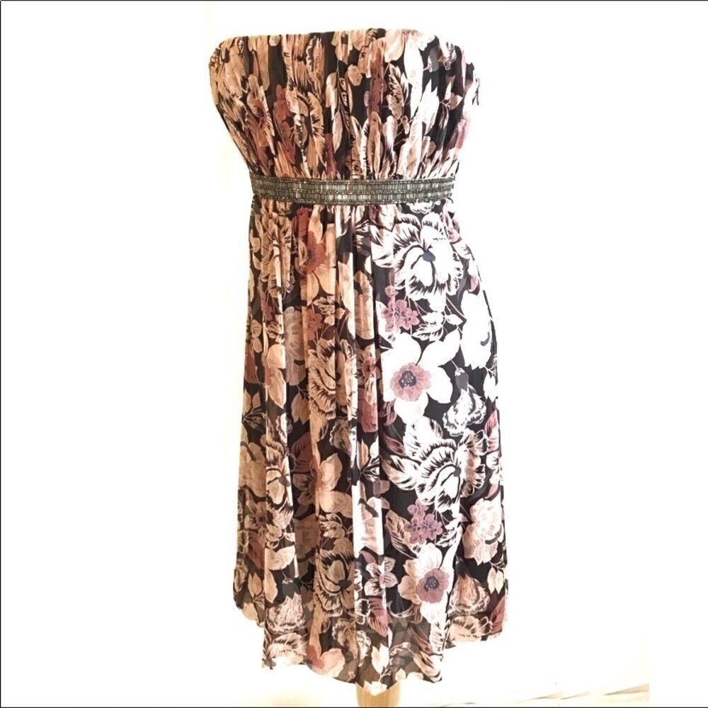 NWT Maria Bianca Nero Silk Cocktail Dress - Picture 1 of 8